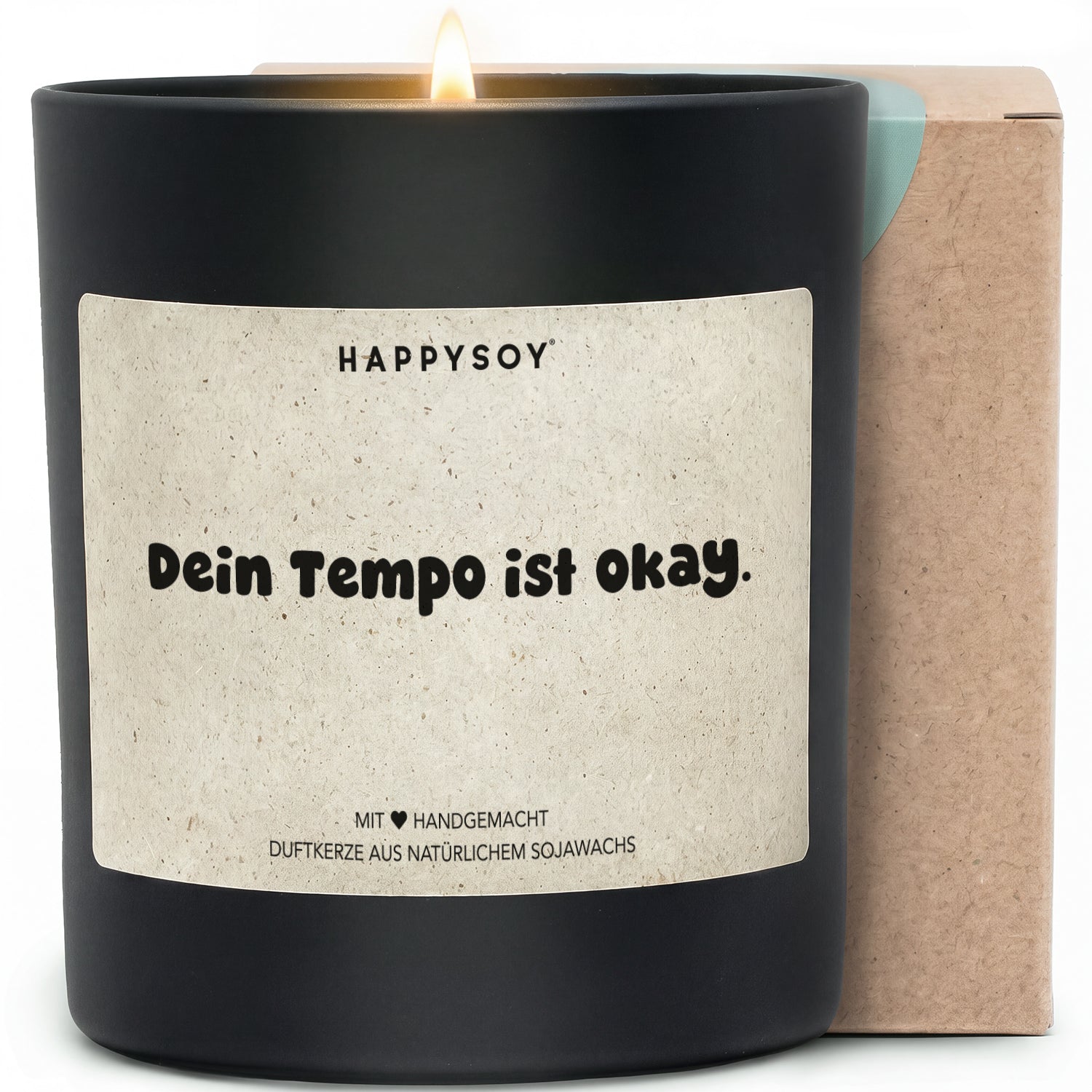 Duftkerze - Dein Tempo ist okay. - Happysoy®