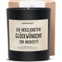 Duftkerze - Die herzlichsten Glückwünsche zur Hochzeit! - Happysoy®