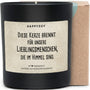 Duftkerze - Diese Kerze brennt für unsere Lieblingsmenschen, die im Himmel sind. - Happysoy®