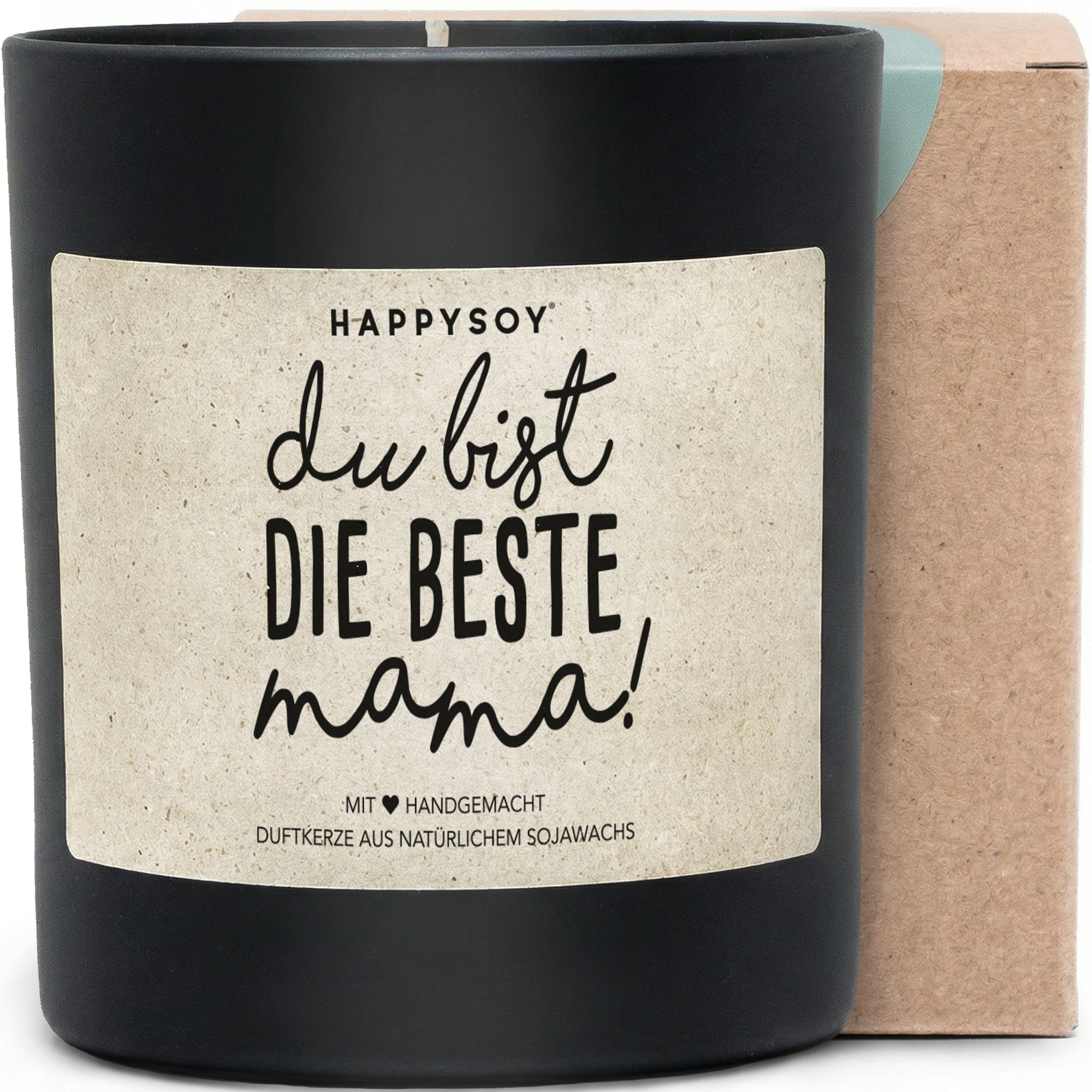 Duftkerze - du bist die beste Mama - Happysoy®
