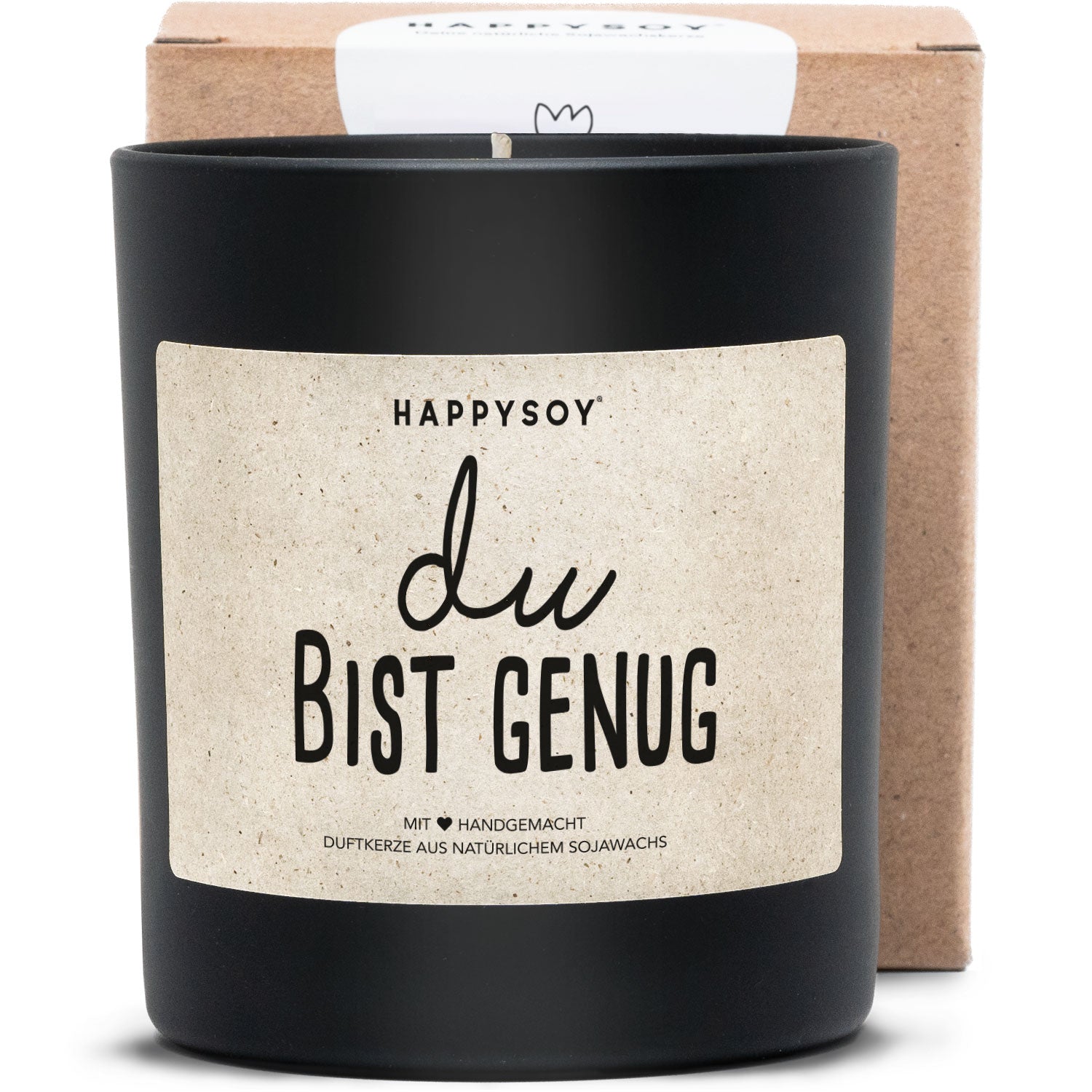 Duftkerze - Du bist genug - Happysoy®
