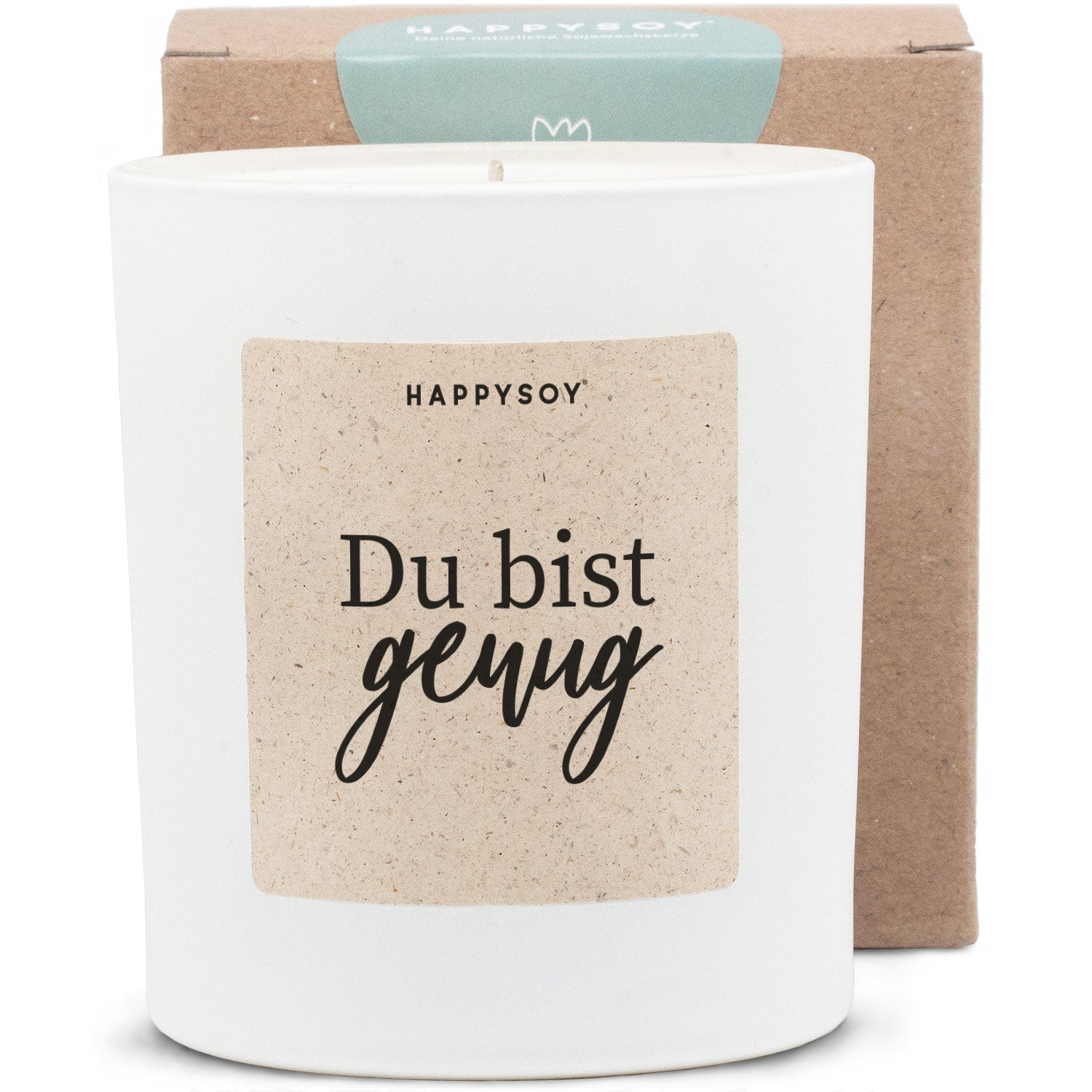 Duftkerze - Du bist genug - Happysoy®
