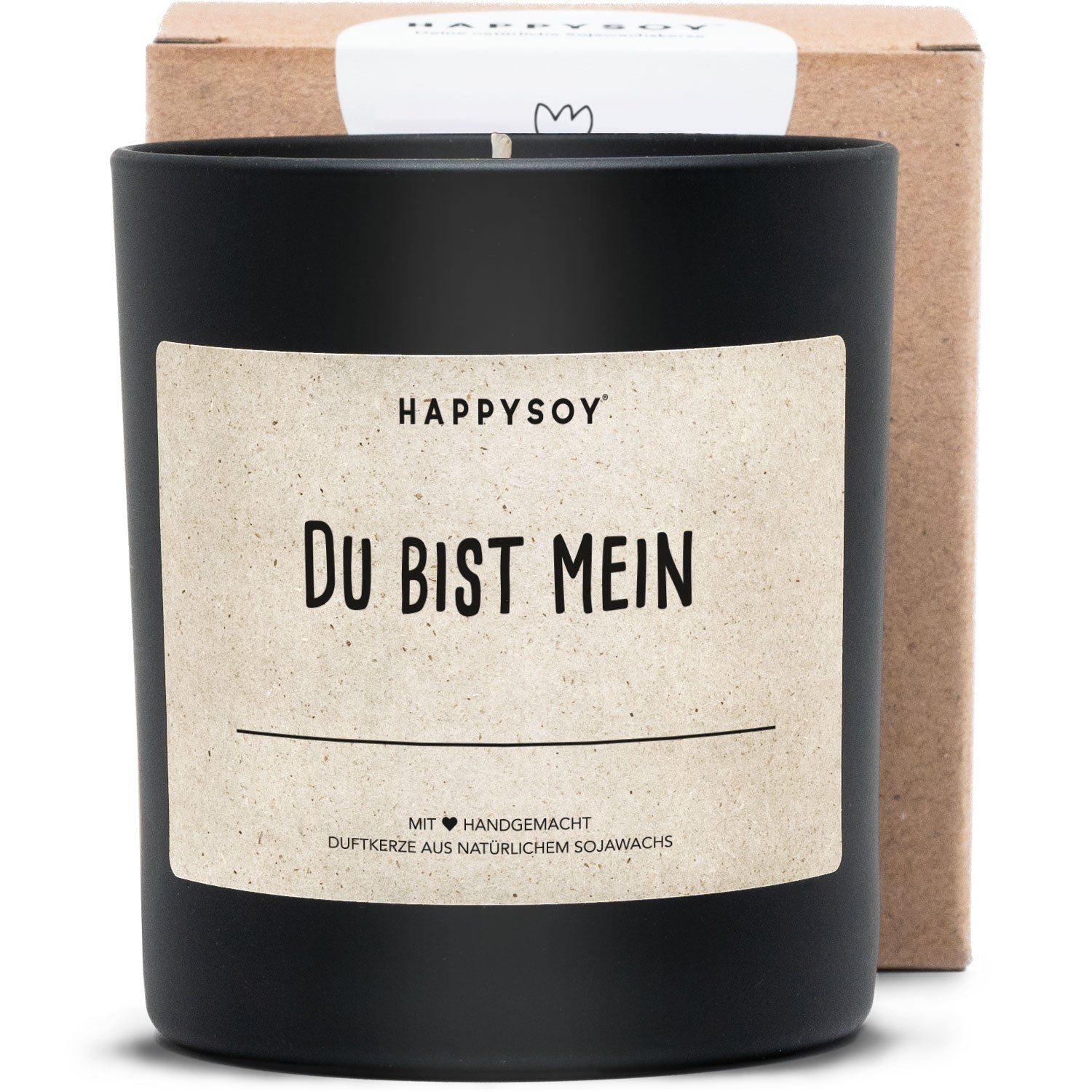 Duftkerze - Du bist mein ___________________ - Happysoy®