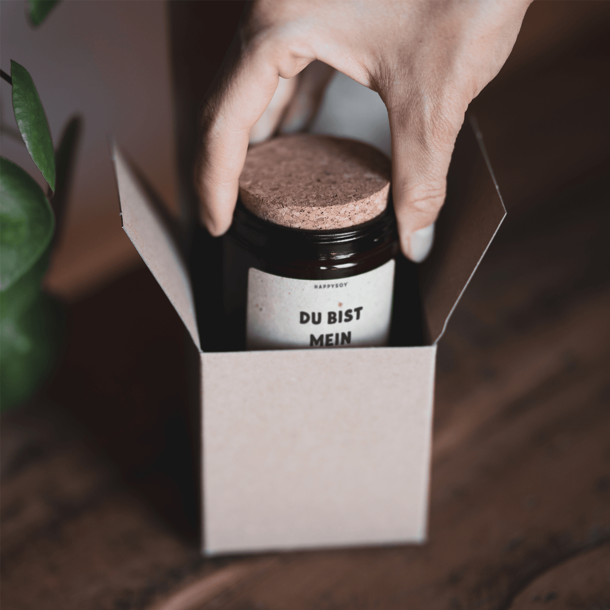 Duftkerze - Du bist mein Glücksort - Happysoy®
