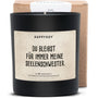 Duftkerze - Du bleibst für immer meine Seelenschwester. - Happysoy®