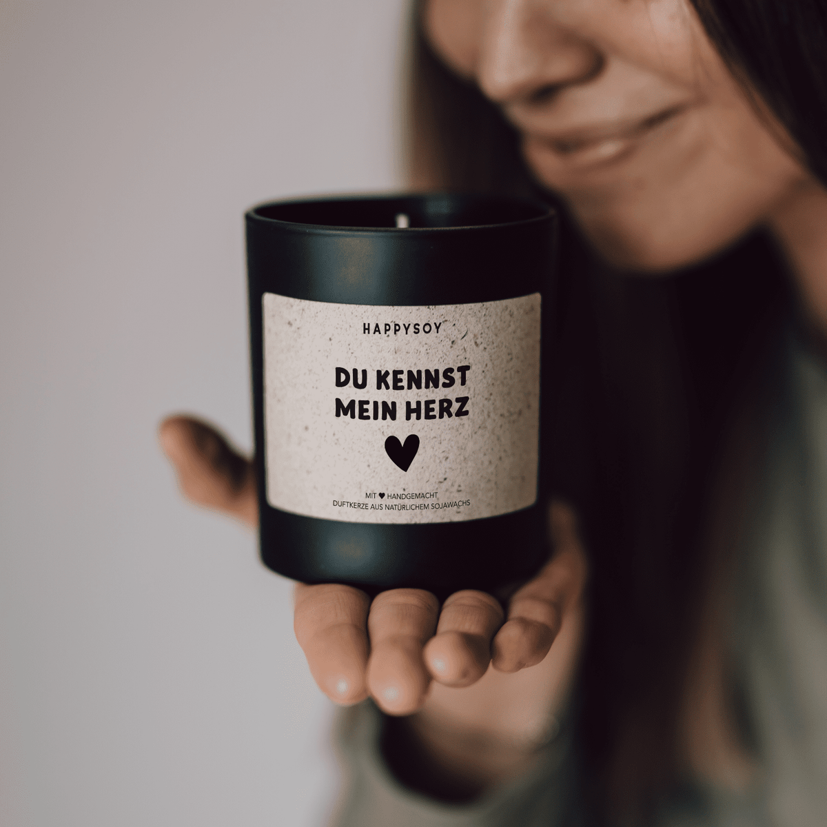 Duftkerze - du kennst mein herz - Happysoy®