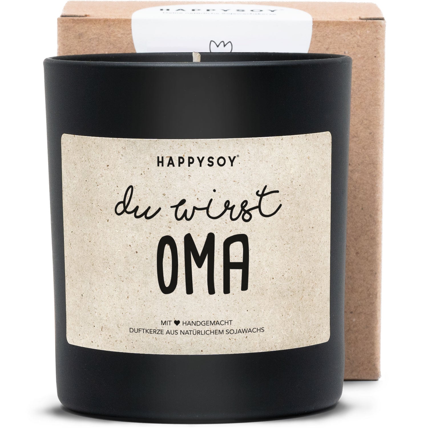 Duftkerze - Du wirst Oma - Happysoy®