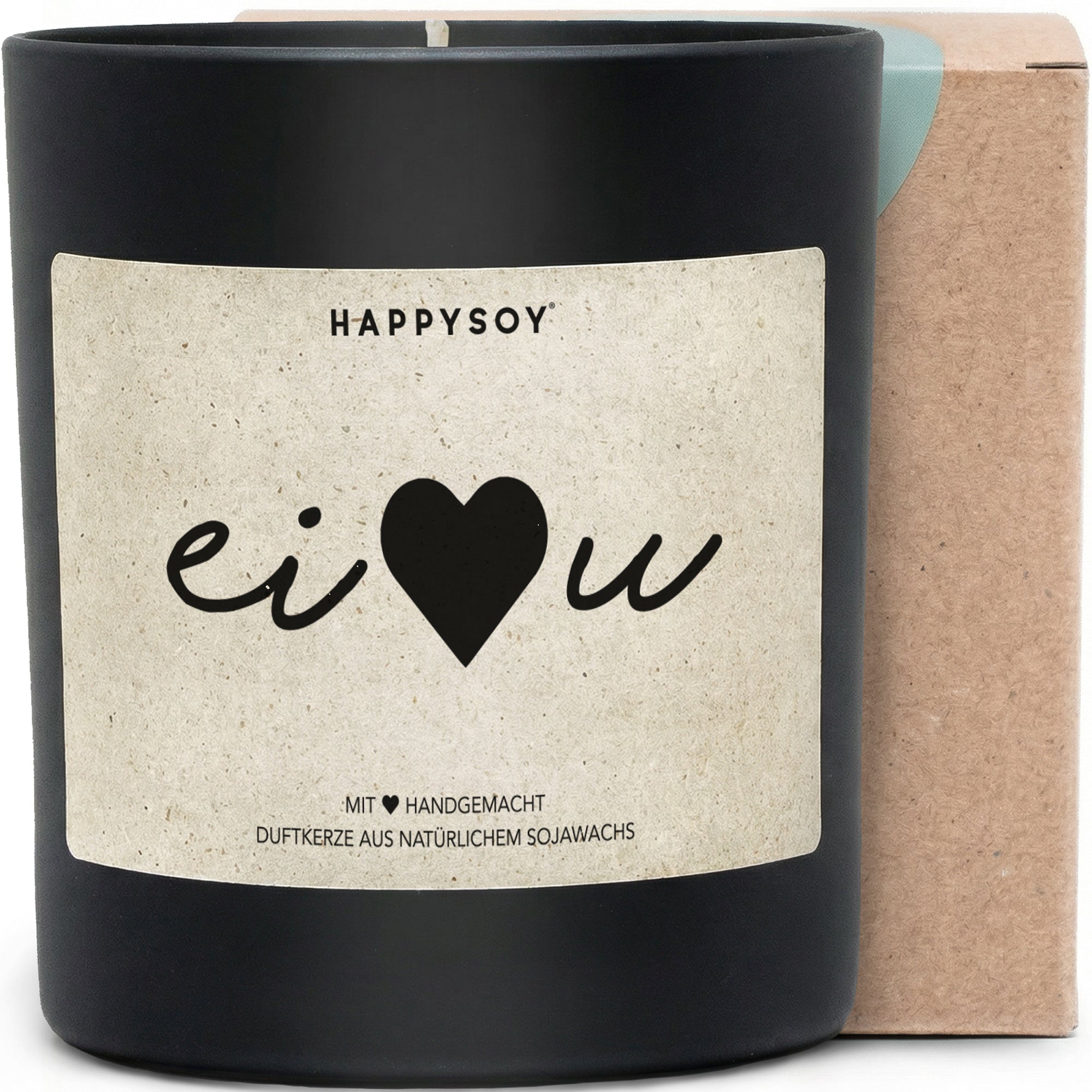 Duftkerze - ei love u - Happysoy®
