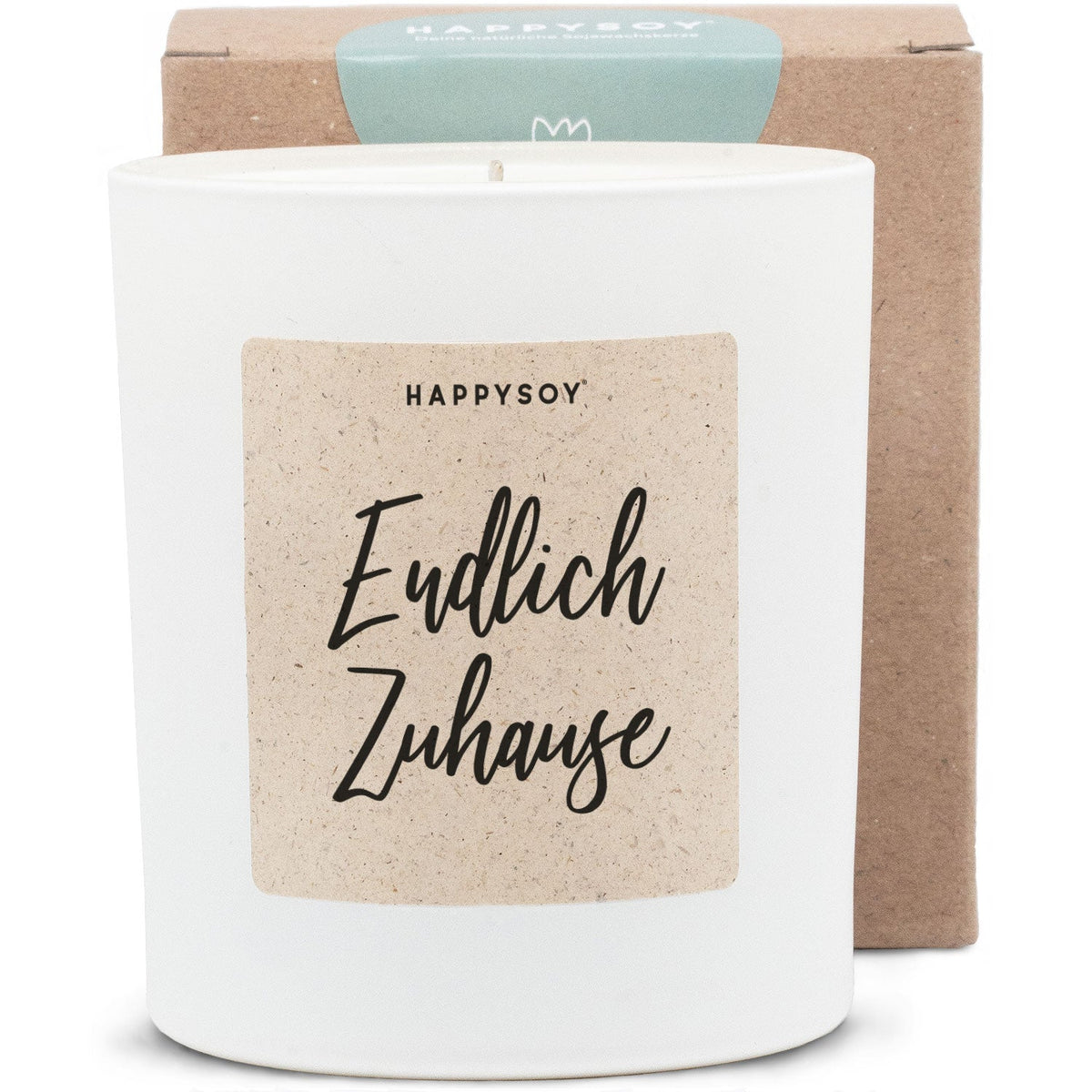 Duftkerze - Endlich Zuhause - Happysoy®