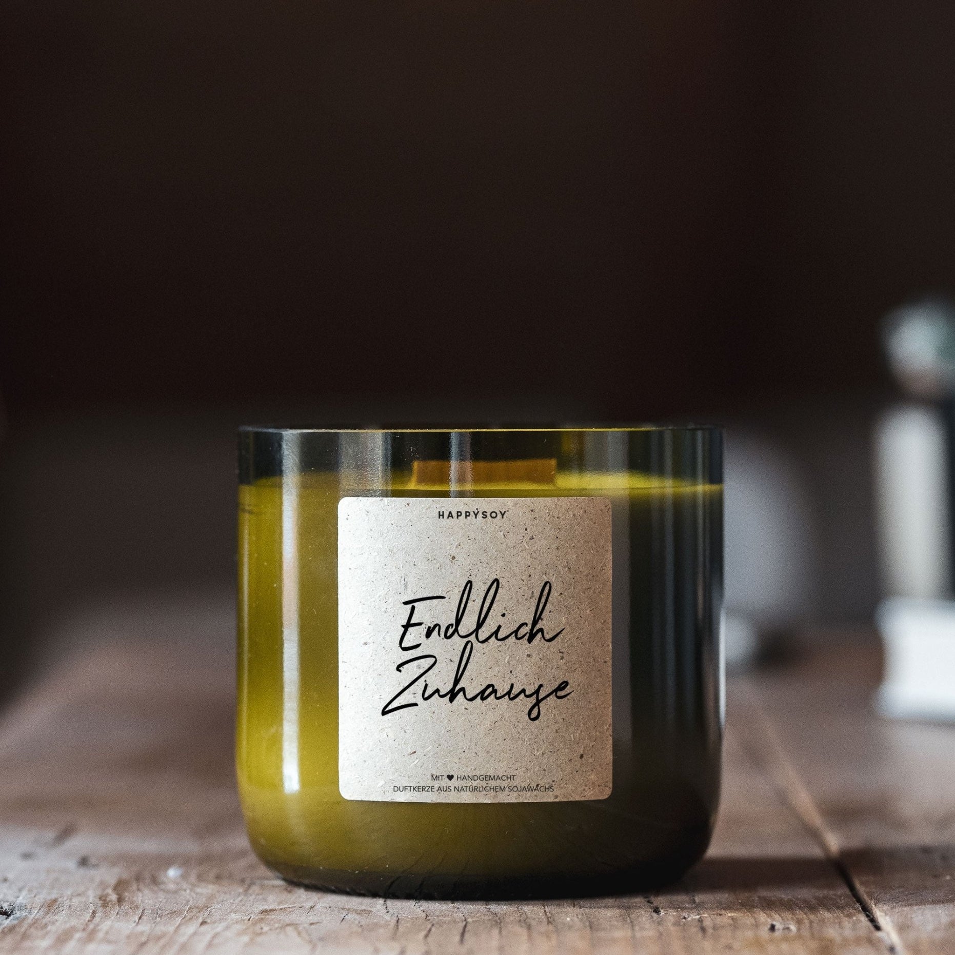 Duftkerze - Endlich Zuhause - Happysoy®
