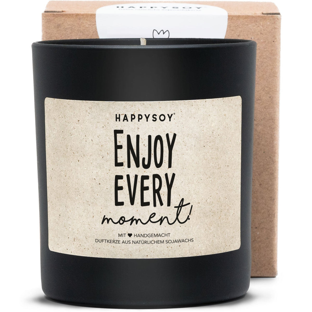 Duftkerze - Enjoy every moment! - Happysoy®