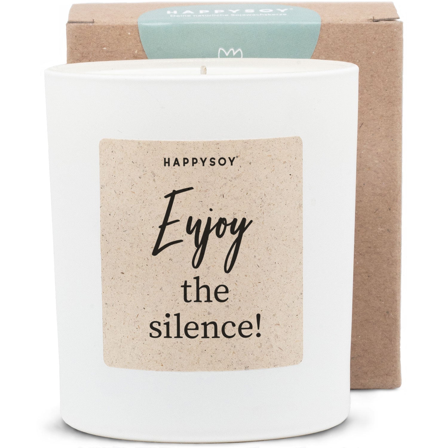 Duftkerze - Enjoy the silence! - Happysoy®
