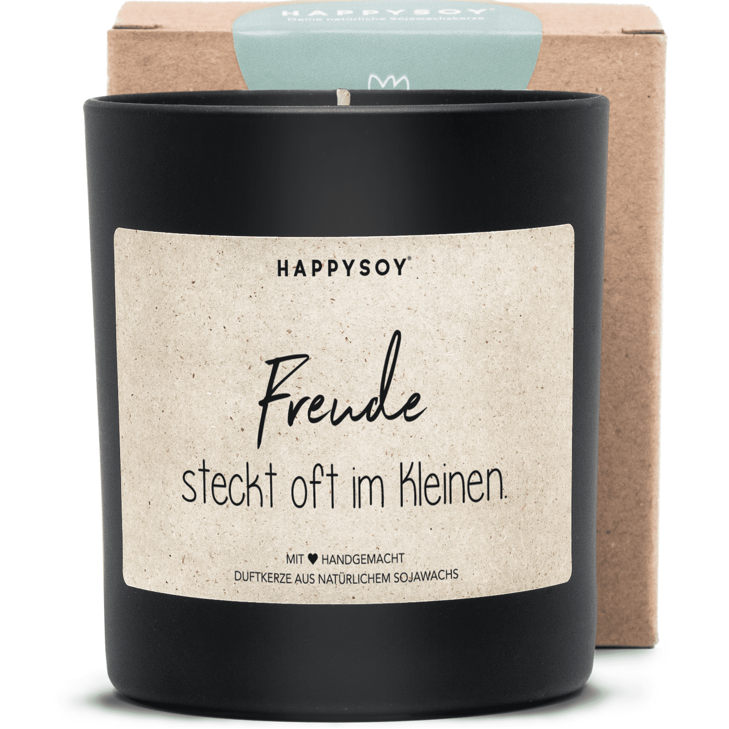 Duftkerze - Freude steckt oft im Kleinen. - Happysoy®