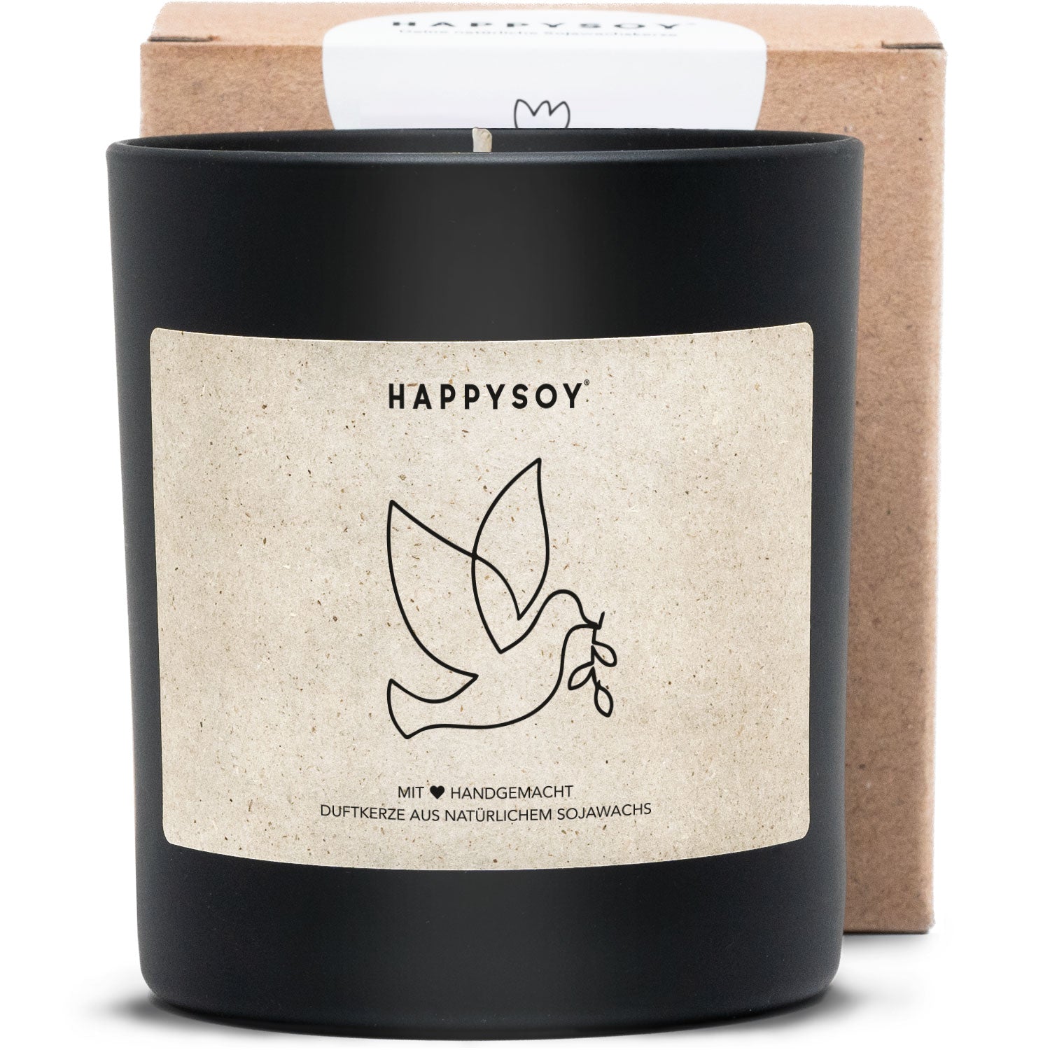 Duftkerze - Friedenstaube - Happysoy®