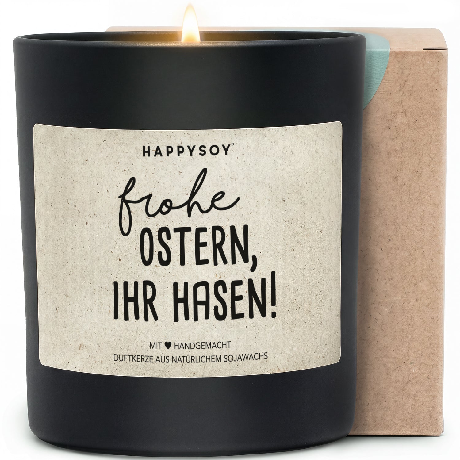 Duftkerze - Frohe Ostern, ihr Hasen! - Happysoy®