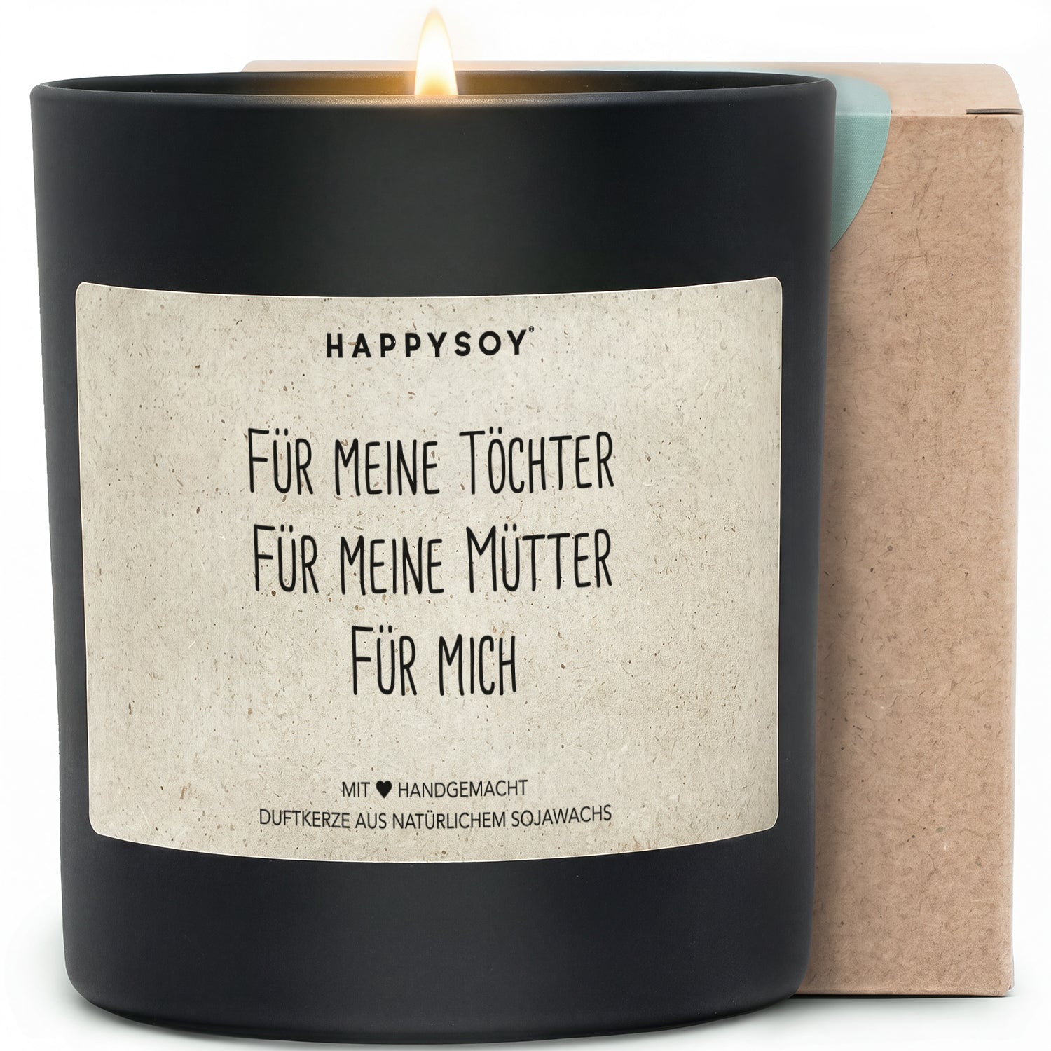 Duftkerze - Für meine Töchter Für meine Mütter Für mich - Happysoy®