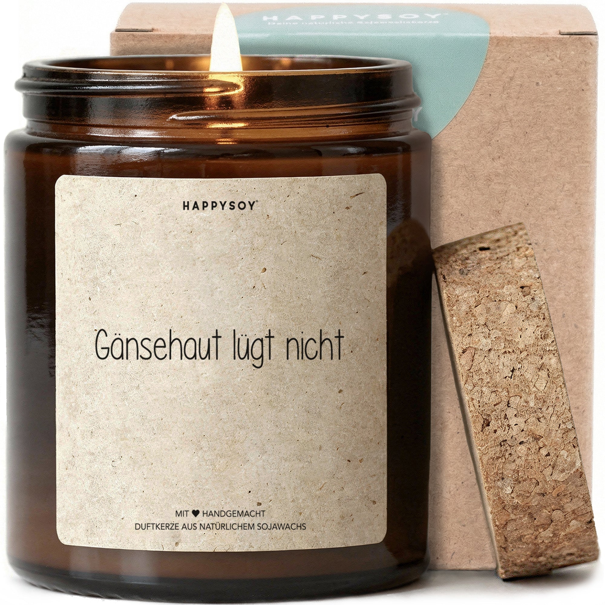 Duftkerze - Gänsehaut lügt nicht - Happysoy®