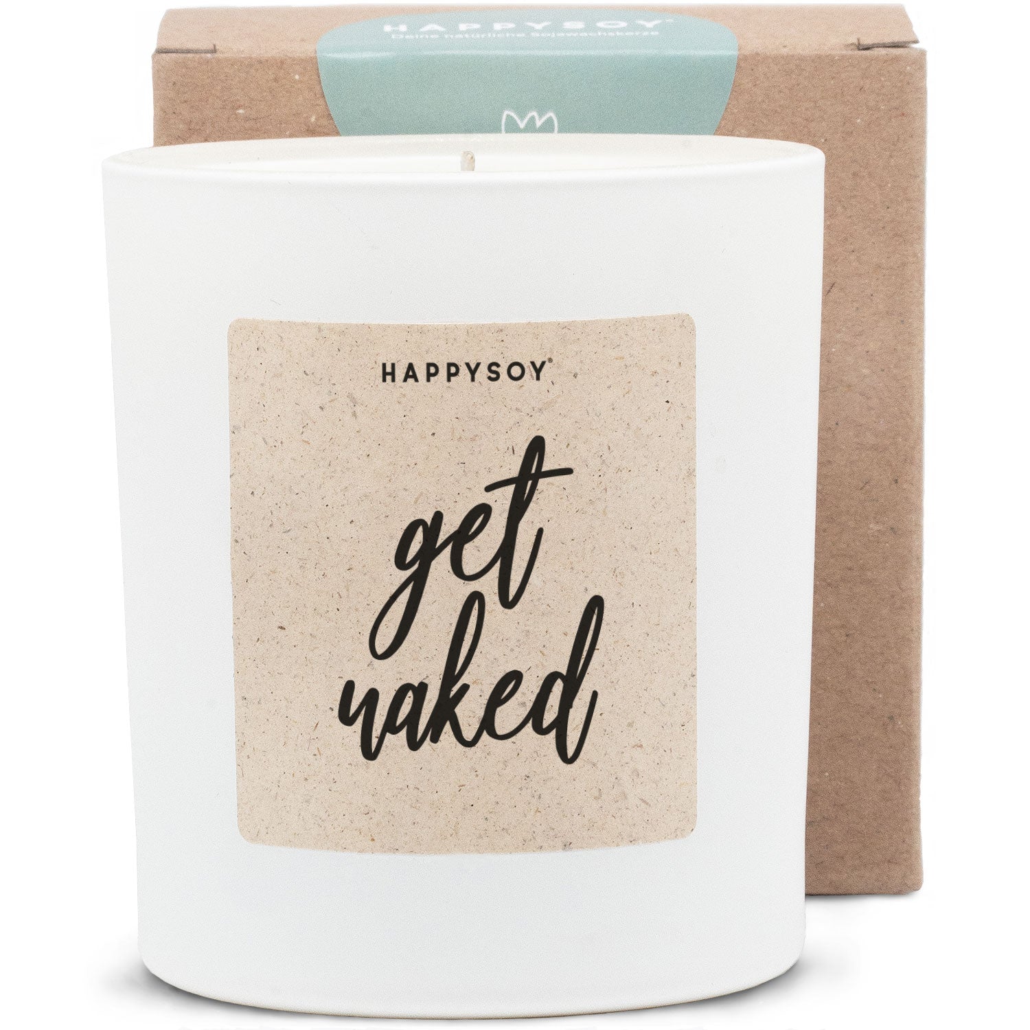 Duftkerze - get naked. - Happysoy®