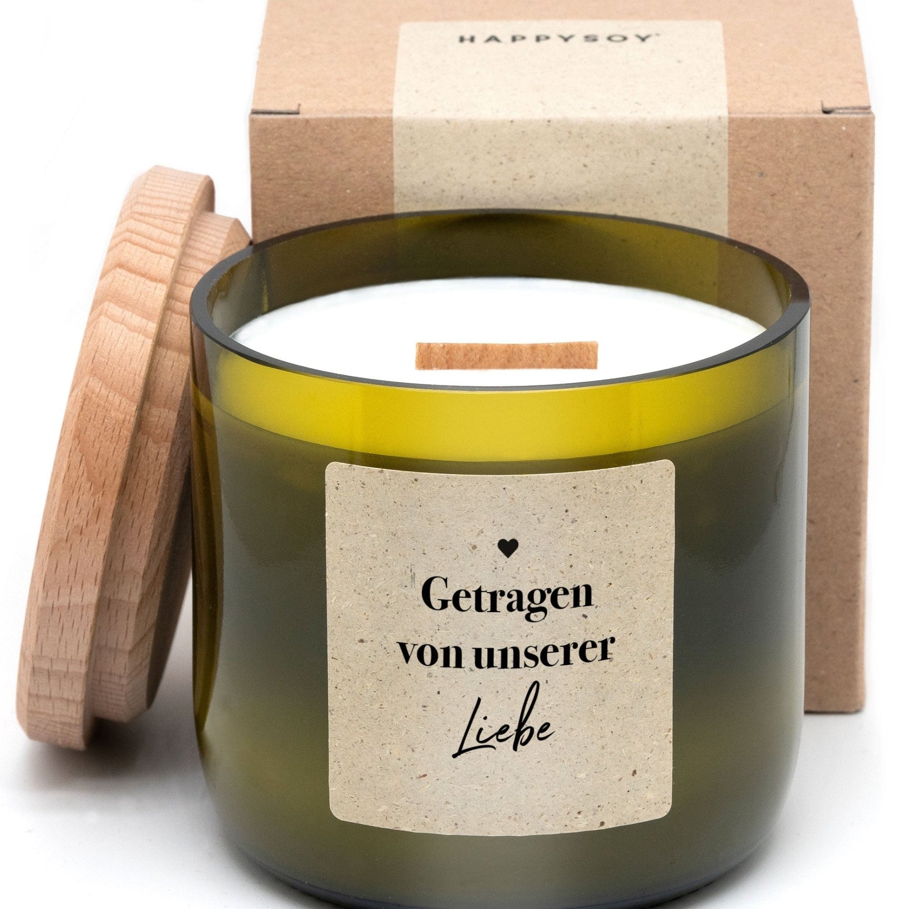 Duftkerze - Getragen von unserer Liebe - Happysoy®