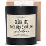 Duftkerze - Glück ist dich als Enkelin zu haben - Happysoy®