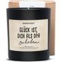 Duftkerze - Glück ist dich als Opa zu haben - Happysoy®