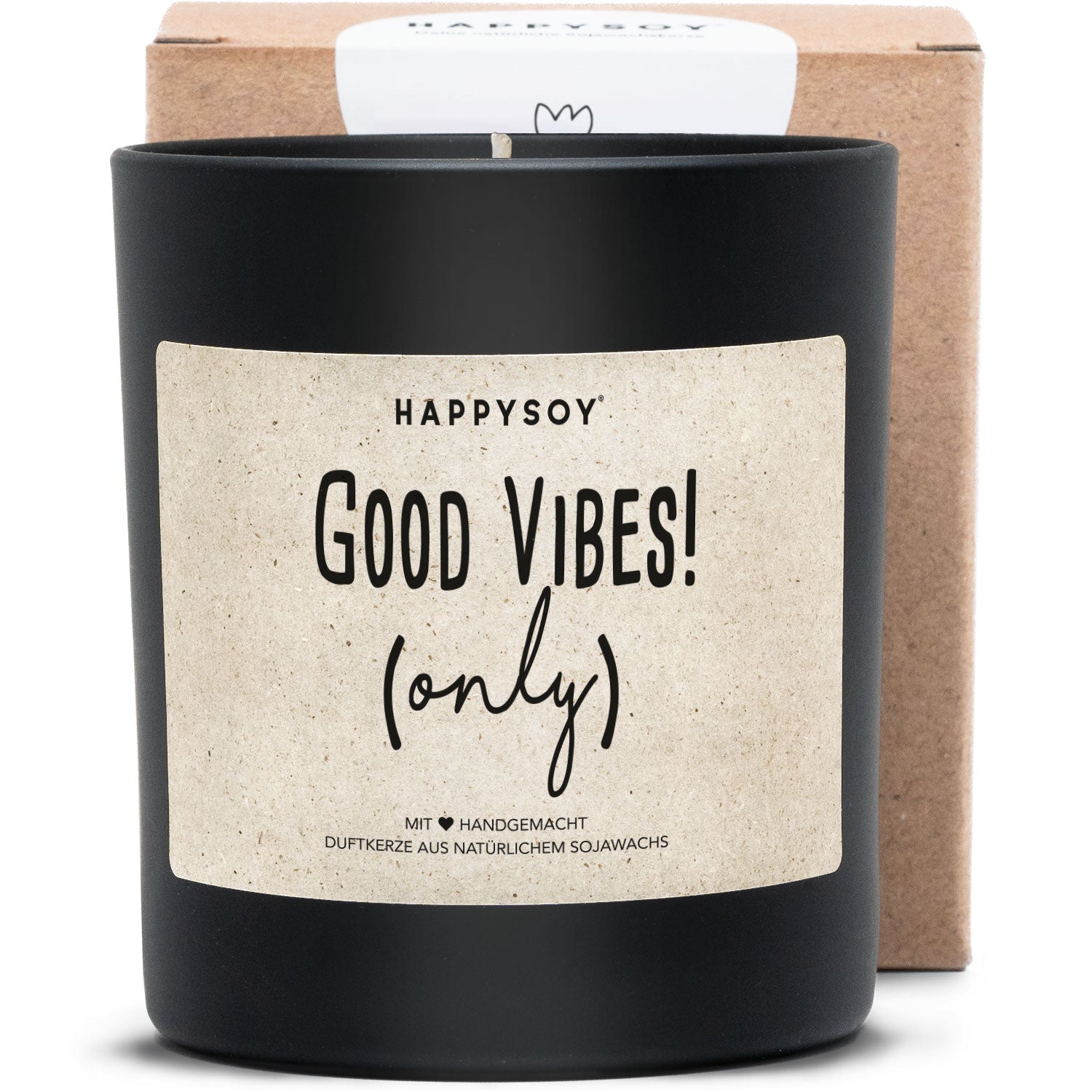 Duftkerze - Good vibes (only)! - Happysoy®