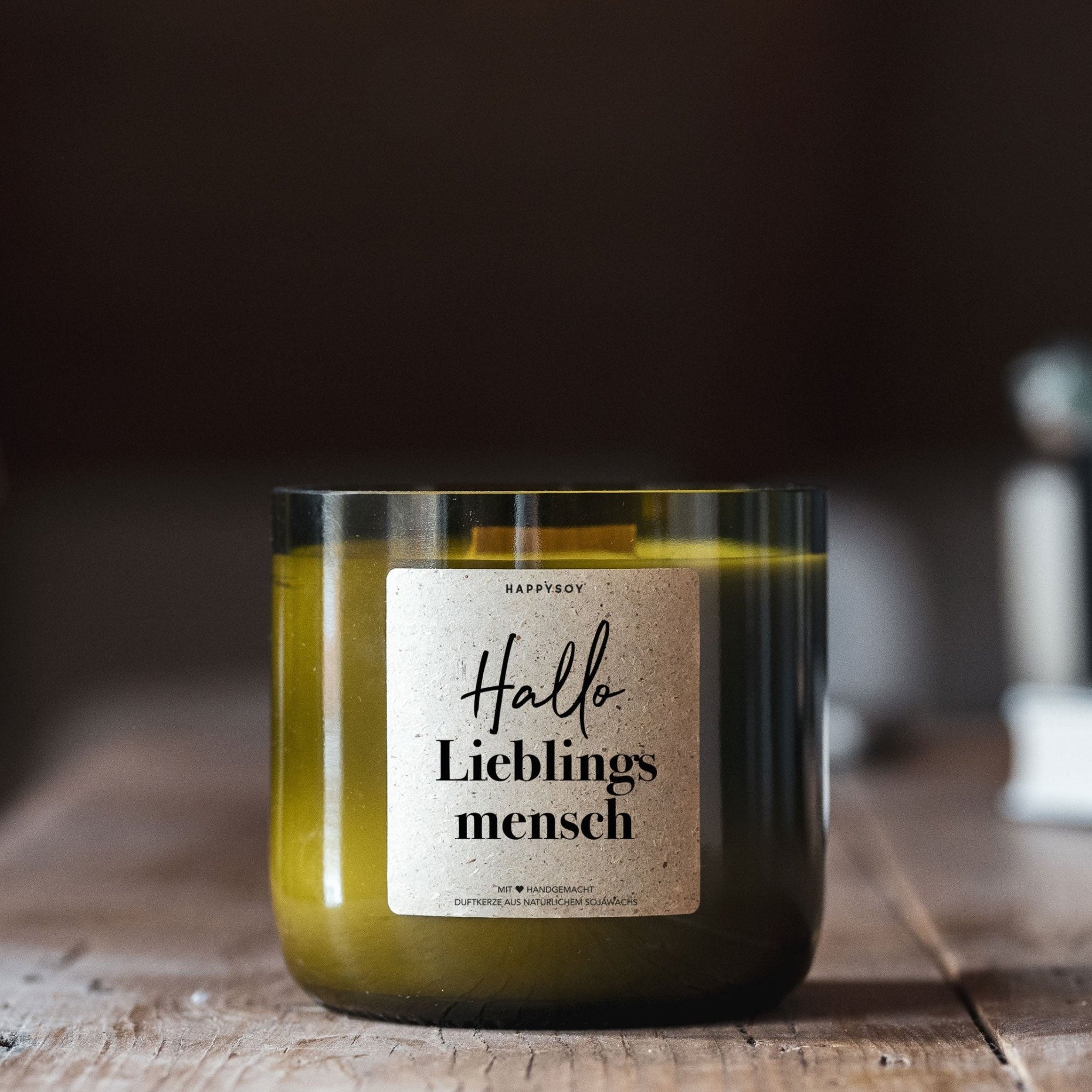 Duftkerze - Hallo, Lieblingsmensch! - Happysoy®