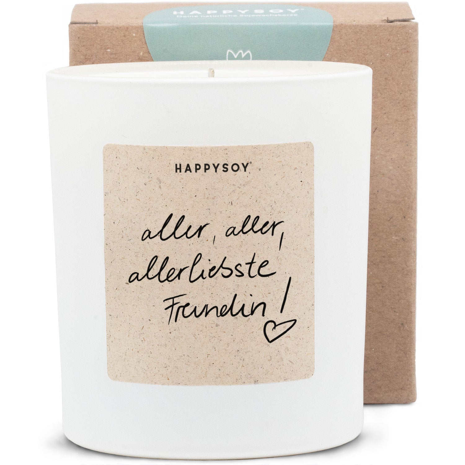 Duftkerze - HAPPYSOY® by Steffi Bauer Allerliebste Freundin - Happysoy®