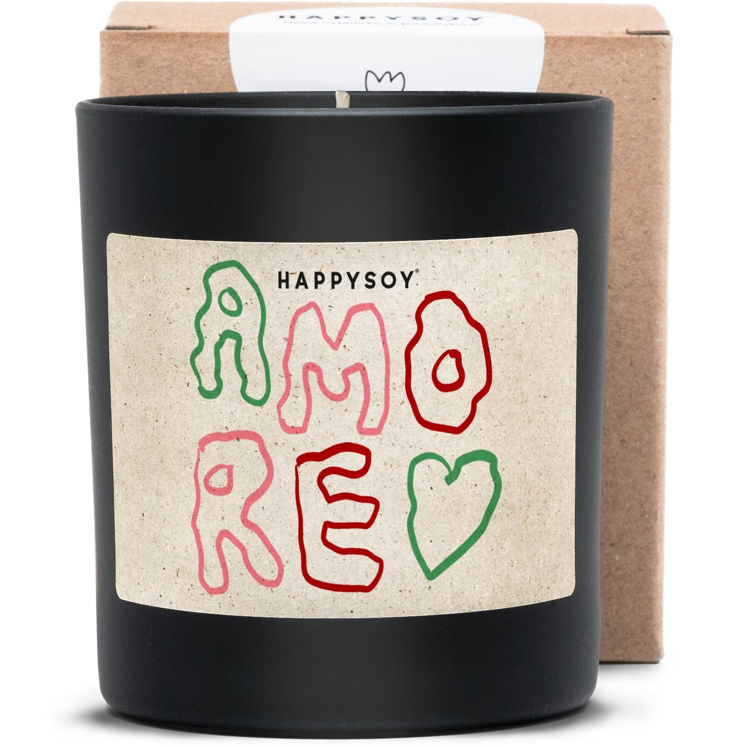 Duftkerze - HAPPYSOY® by Steffi Bauer - Amore - Happysoy®