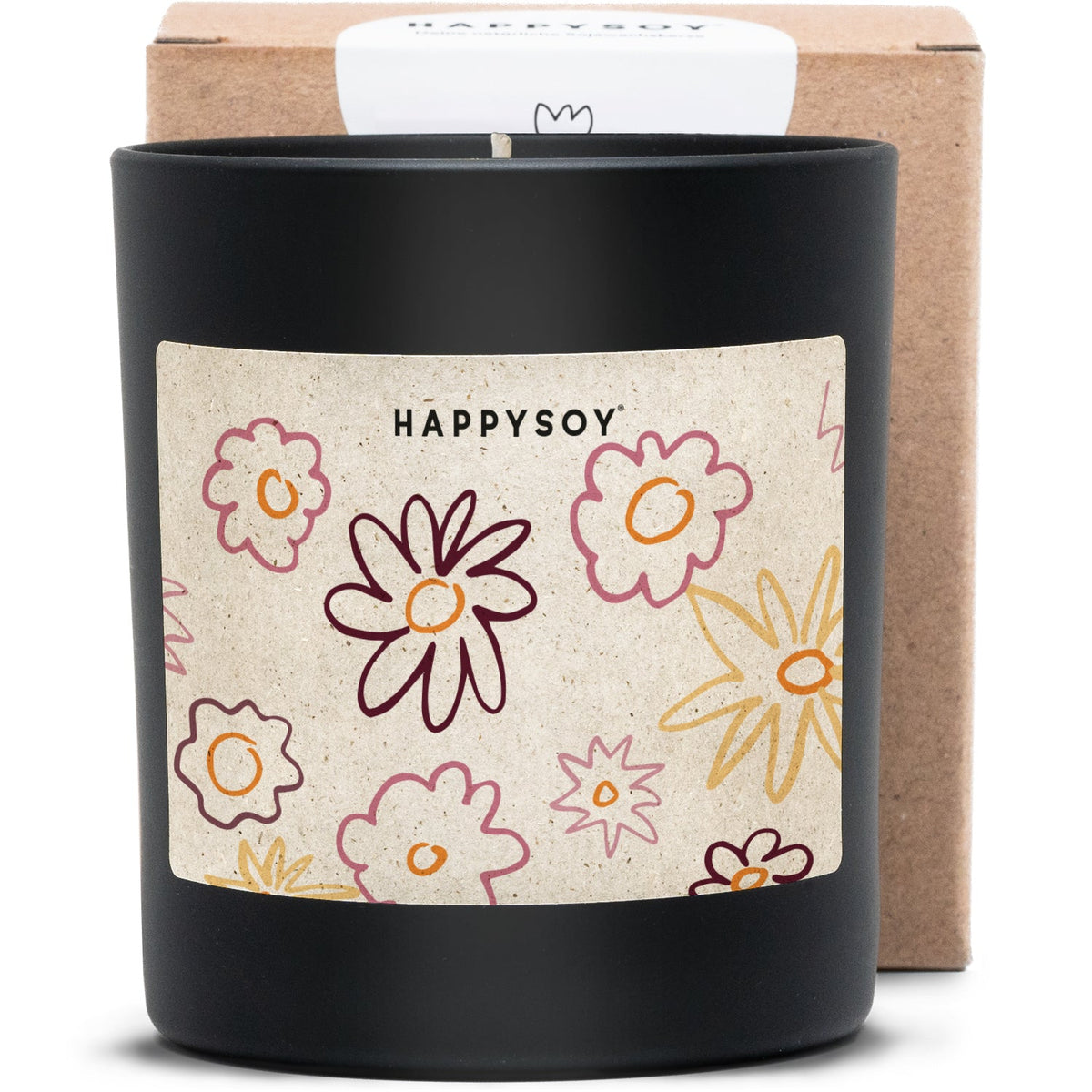 Duftkerze - HAPPYSOY® by Steffi Bauer "Blumen" - Happysoy®
