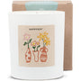 Duftkerze - HAPPYSOY® by Steffi Bauer Blumenvasen Motiv - Happysoy®
