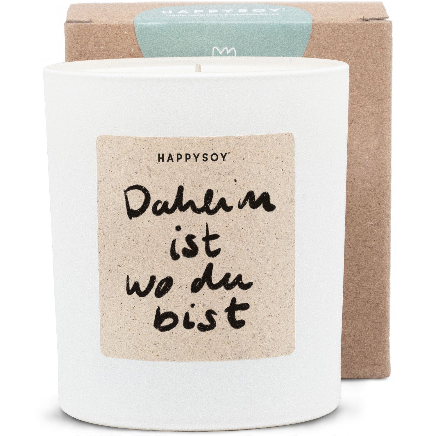 Duftkerze - HAPPYSOY® by Steffi Bauer daheim ist wo du bist - Happysoy®