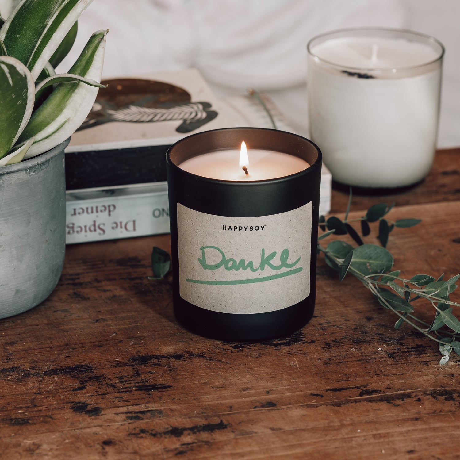 Duftkerze - HAPPYSOY® by Steffi Bauer "Danke" - Happysoy®