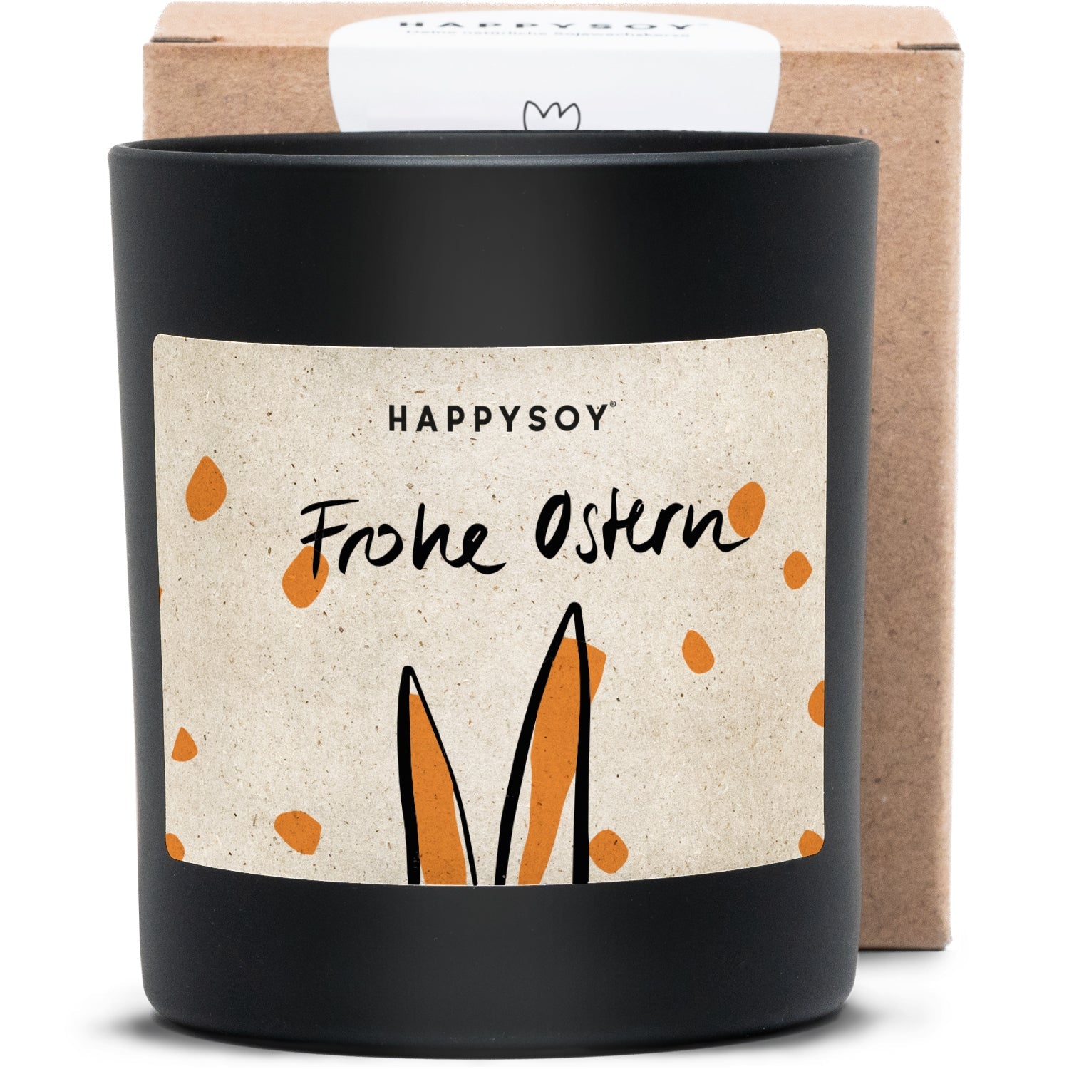 Duftkerze - HAPPYSOY® by Steffi Bauer "Frohe Ostern" - Happysoy®