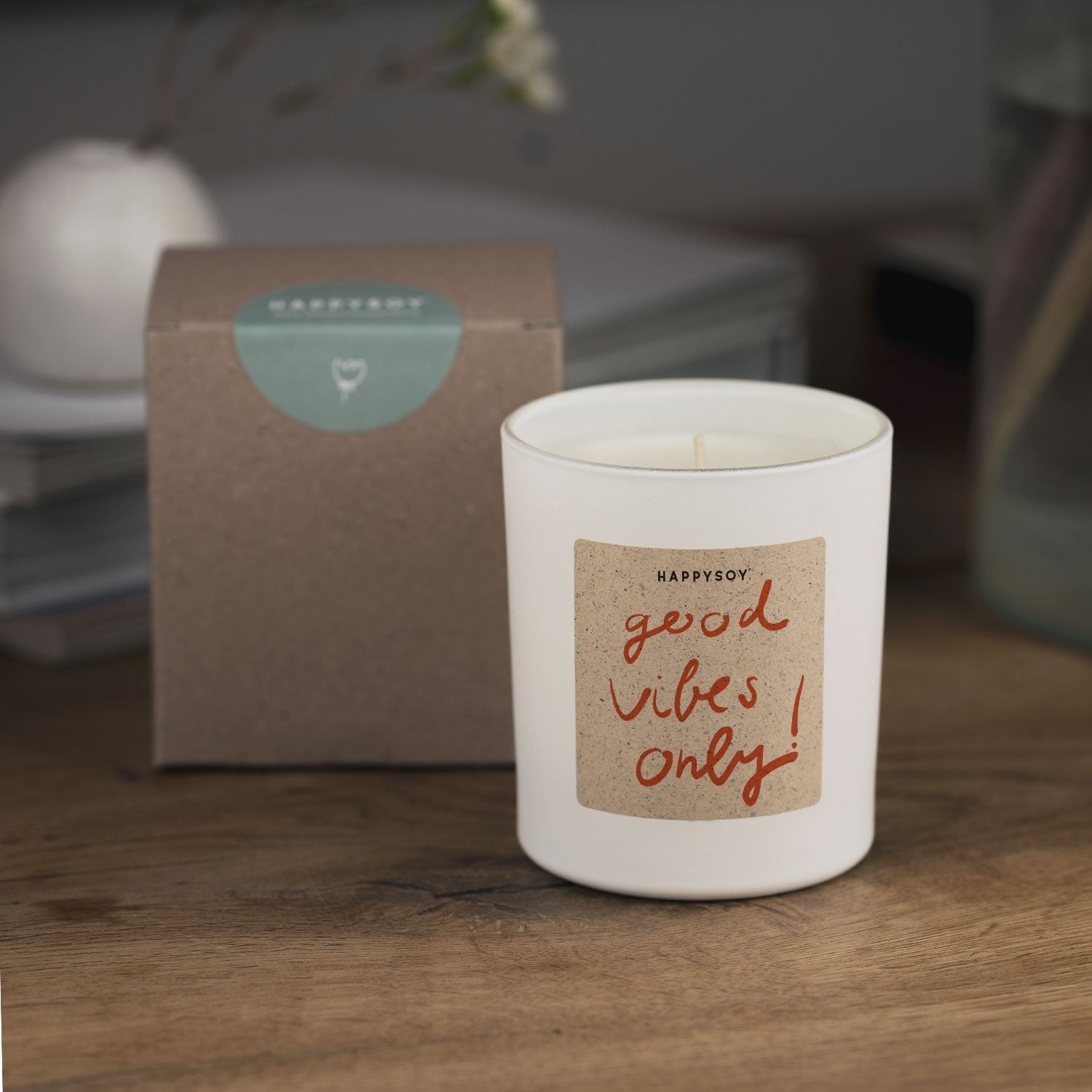 Duftkerze - HAPPYSOY® by Steffi Bauer Good vibes only - Happysoy®