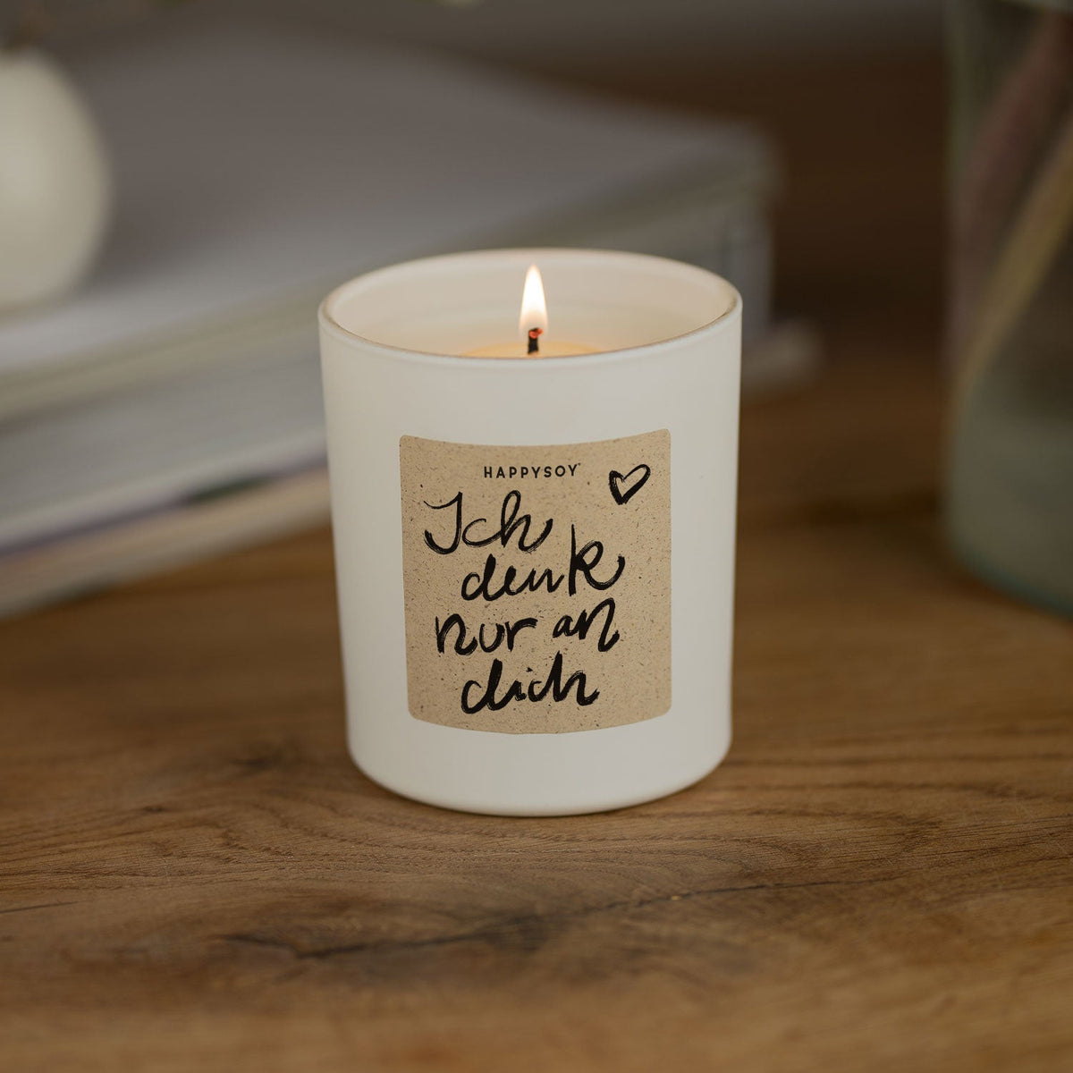 Duftkerze - HAPPYSOY® by Steffi Bauer ich denk nur an dich - Happysoy®