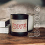 Duftkerze - HAPPYSOY® by Steffi Bauer - Love rosarot - Happysoy®