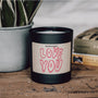 Duftkerze - HAPPYSOY® by Steffi Bauer - Love You - Happysoy®
