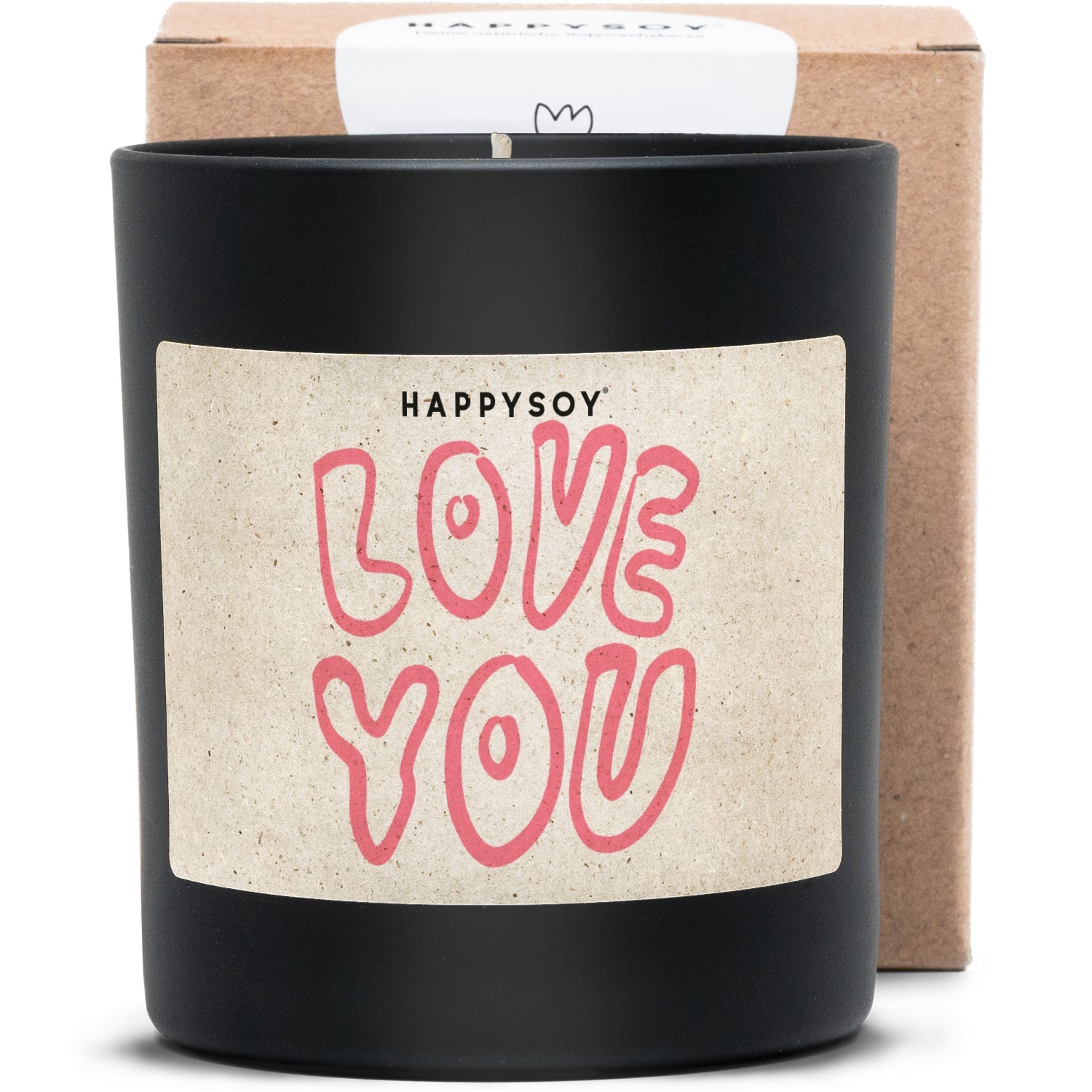 Duftkerze - HAPPYSOY® by Steffi Bauer - Love You - Happysoy®