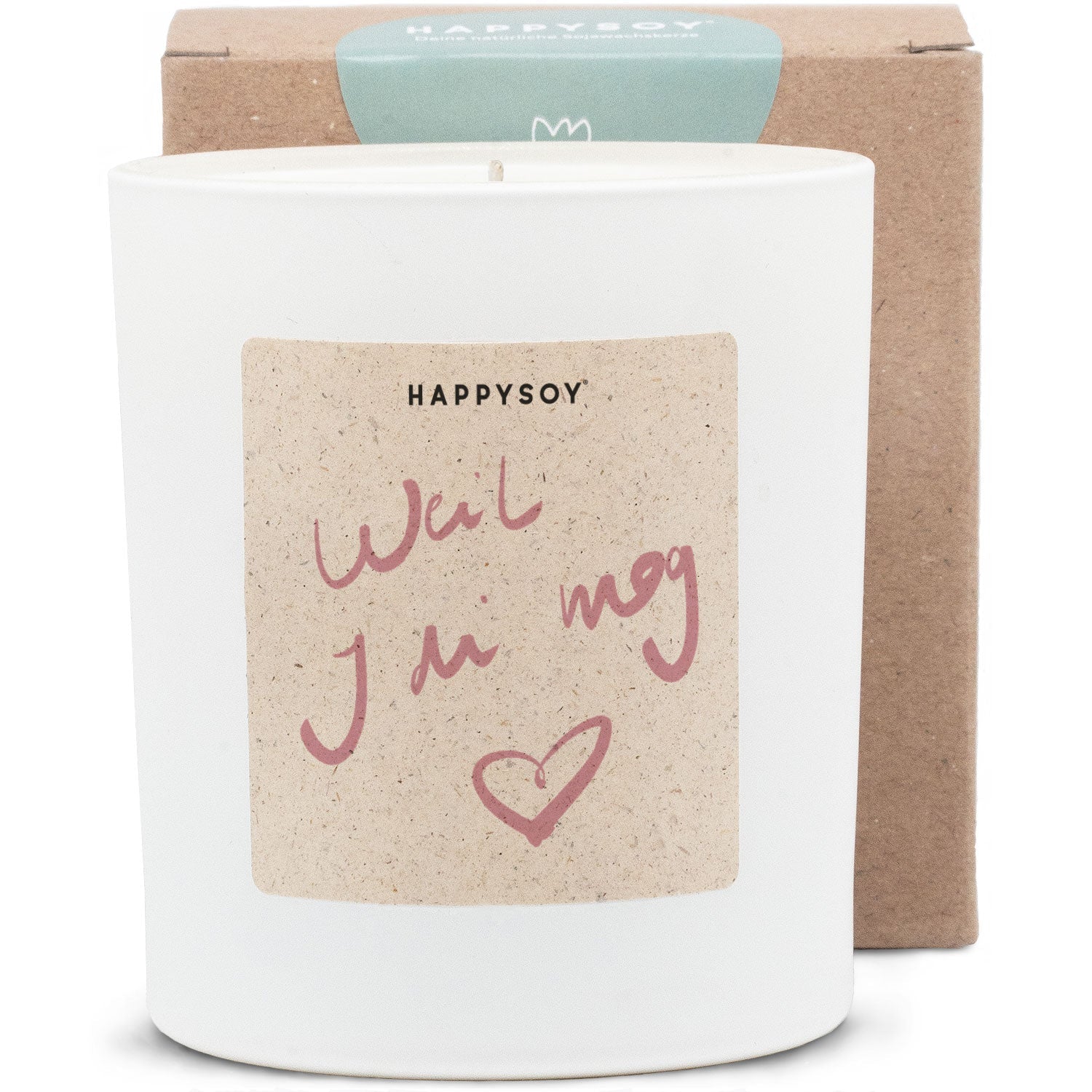 Duftkerze - HAPPYSOY® by Steffi Bauer Weil i di mog - Happysoy®