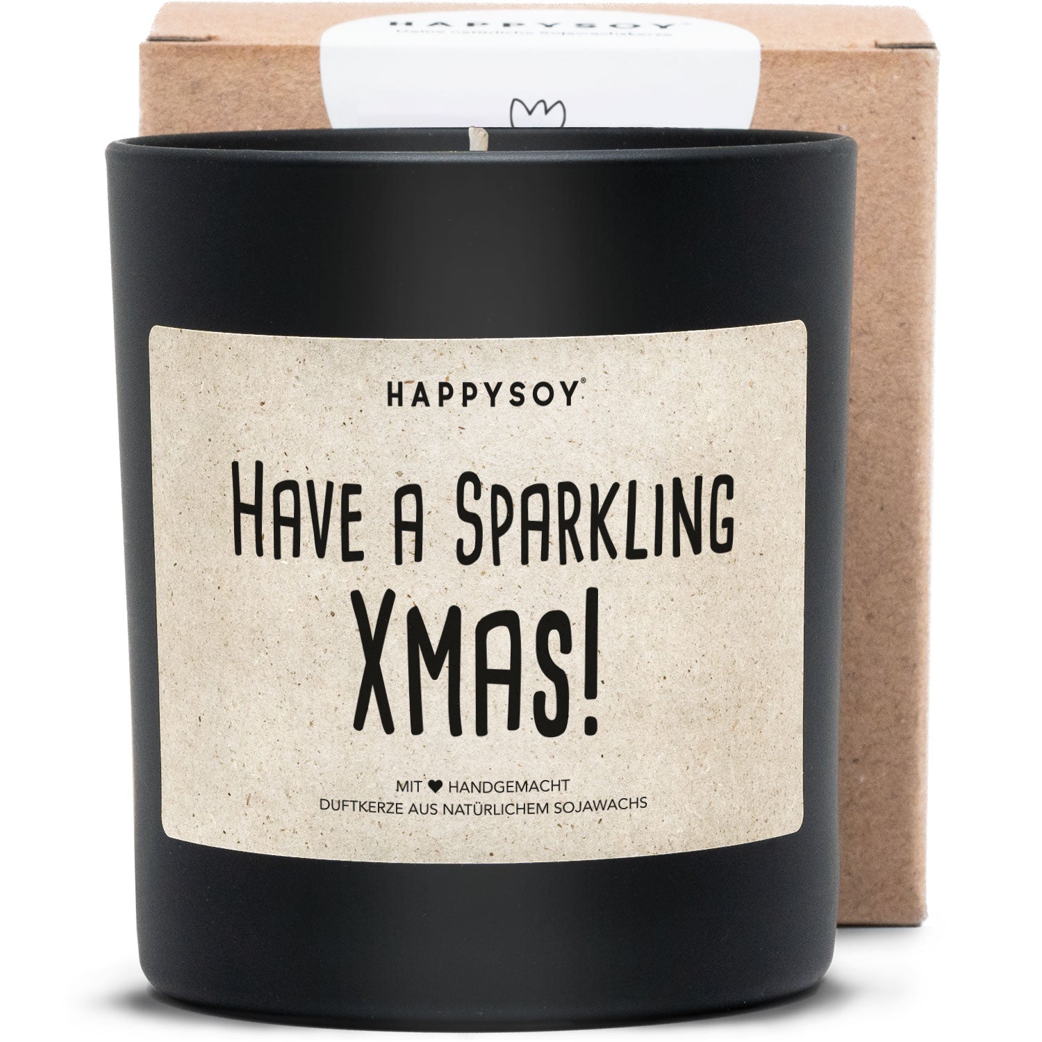 Duftkerze - Have a sparkling Xmas! - Happysoy®