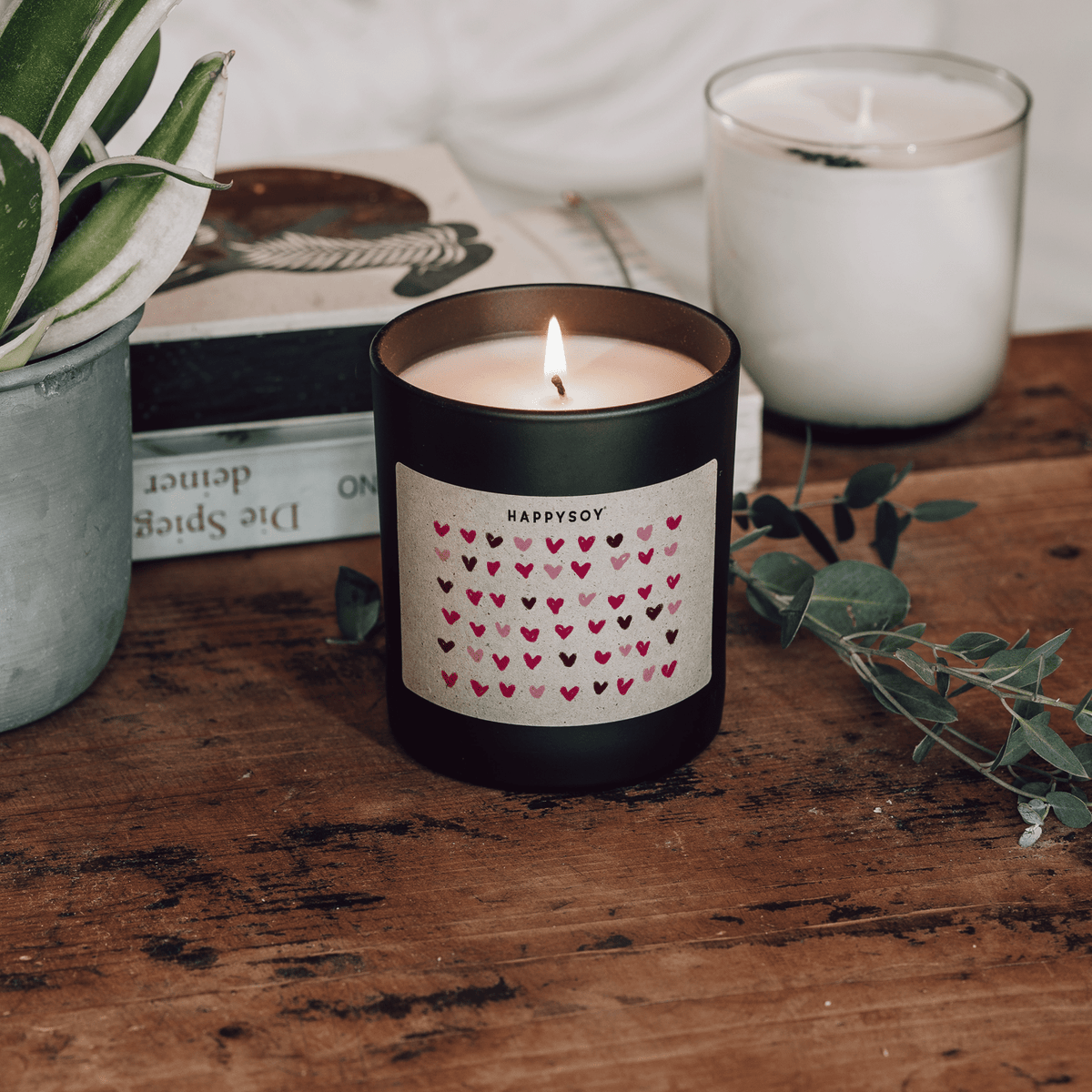 Duftkerze - Herzchen - Happysoy®