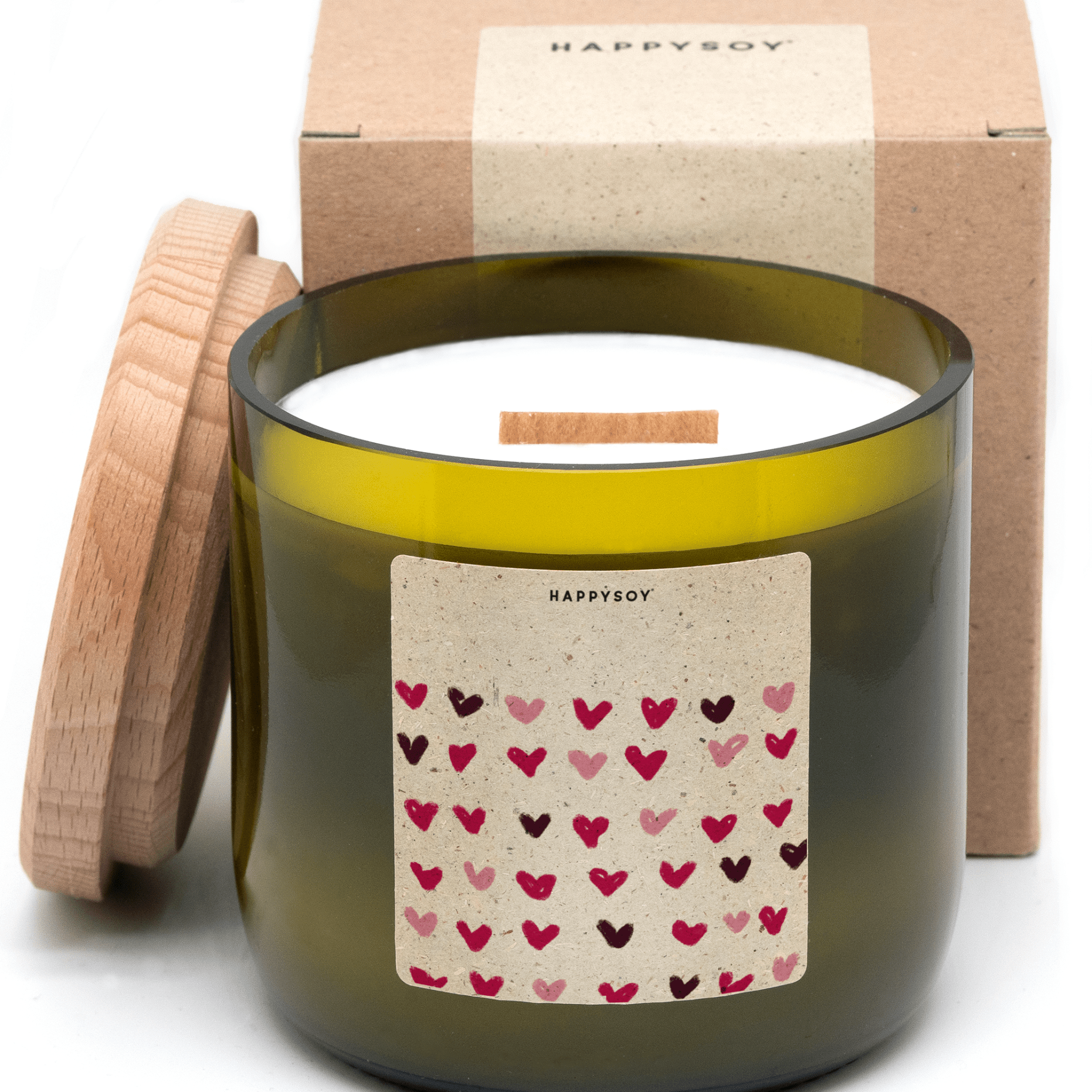 Duftkerze - Herzchen - Happysoy®