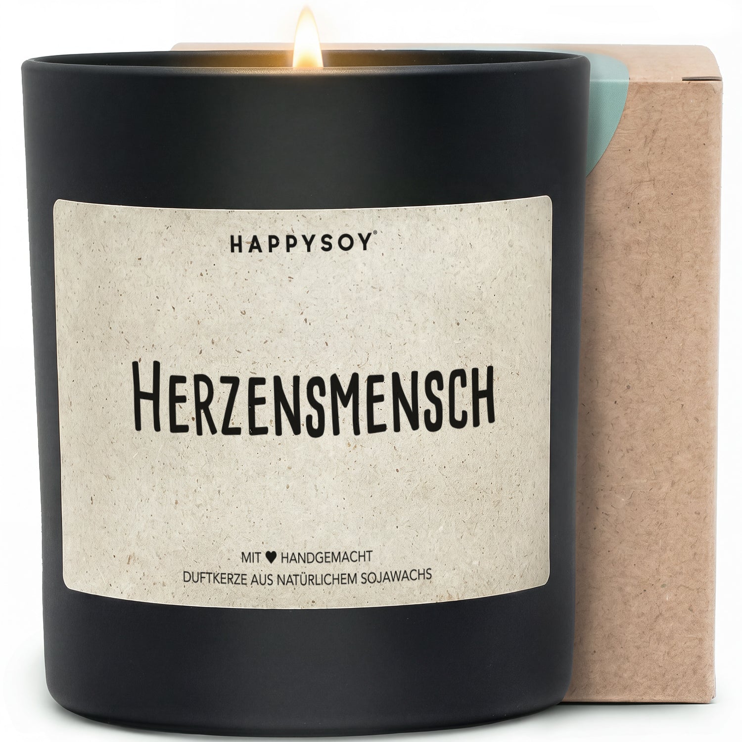 Duftkerze - Herzensmensch - Happysoy®