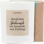 Duftkerze - Herzlichen Glückwunsch zur bestandenen Prüfung! - Happysoy®