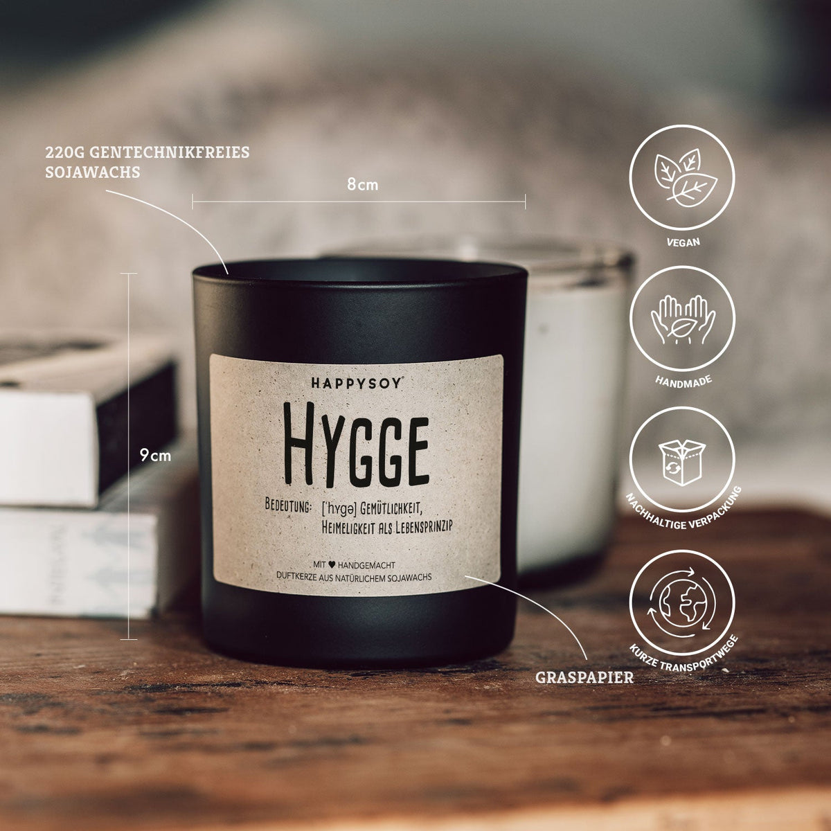 Duftkerze - Hygge - Happysoy®