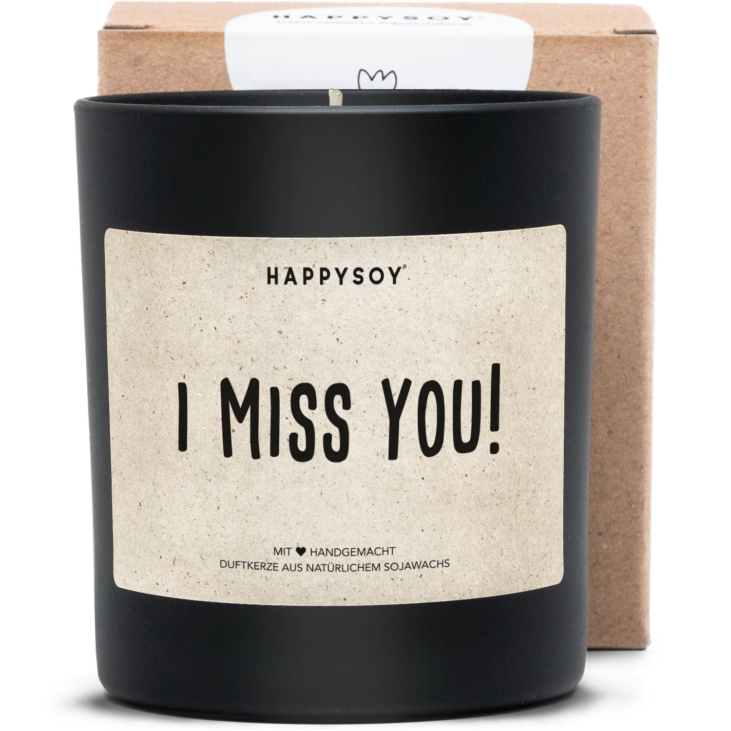 Duftkerze - I miss you! - Happysoy®