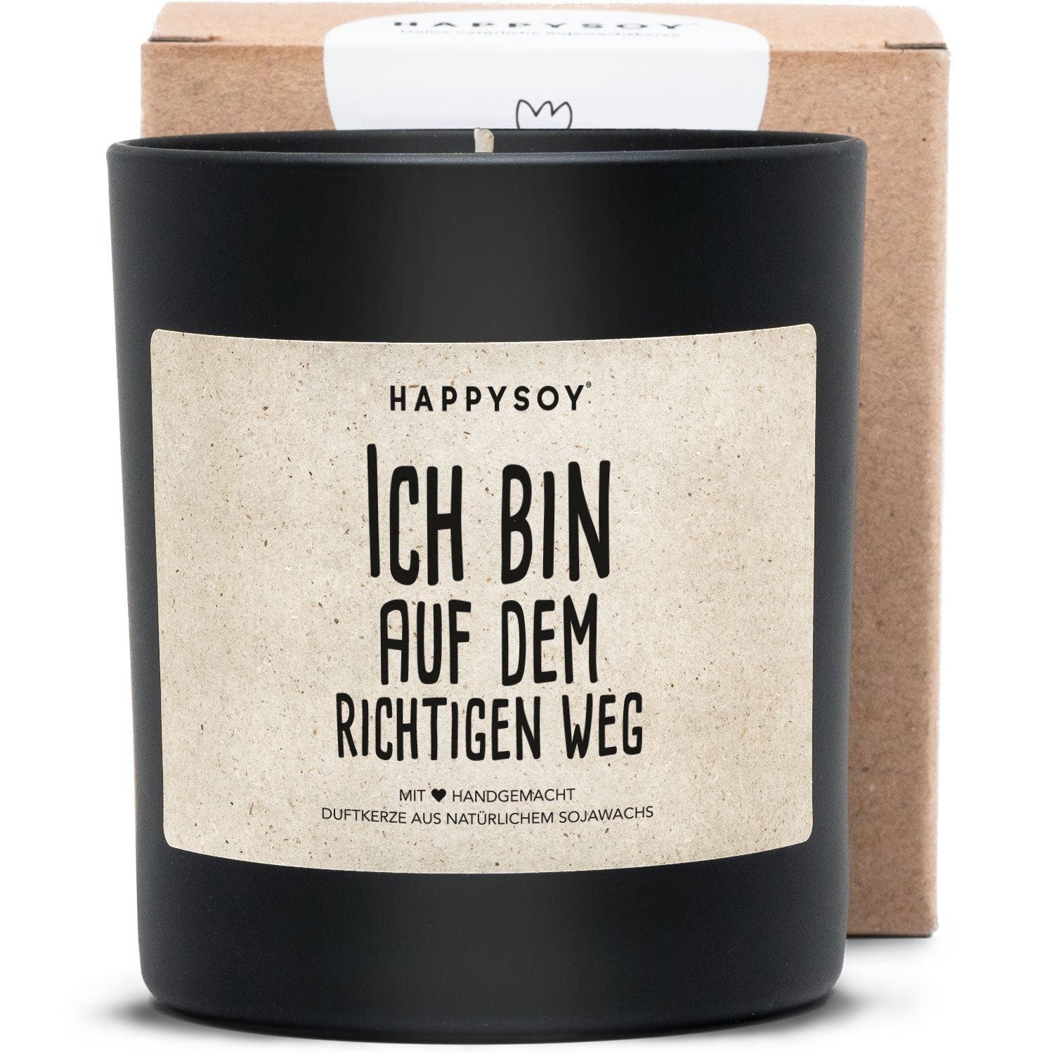 Duftkerze - Ich bin auf dem richtigen Weg - Happysoy®