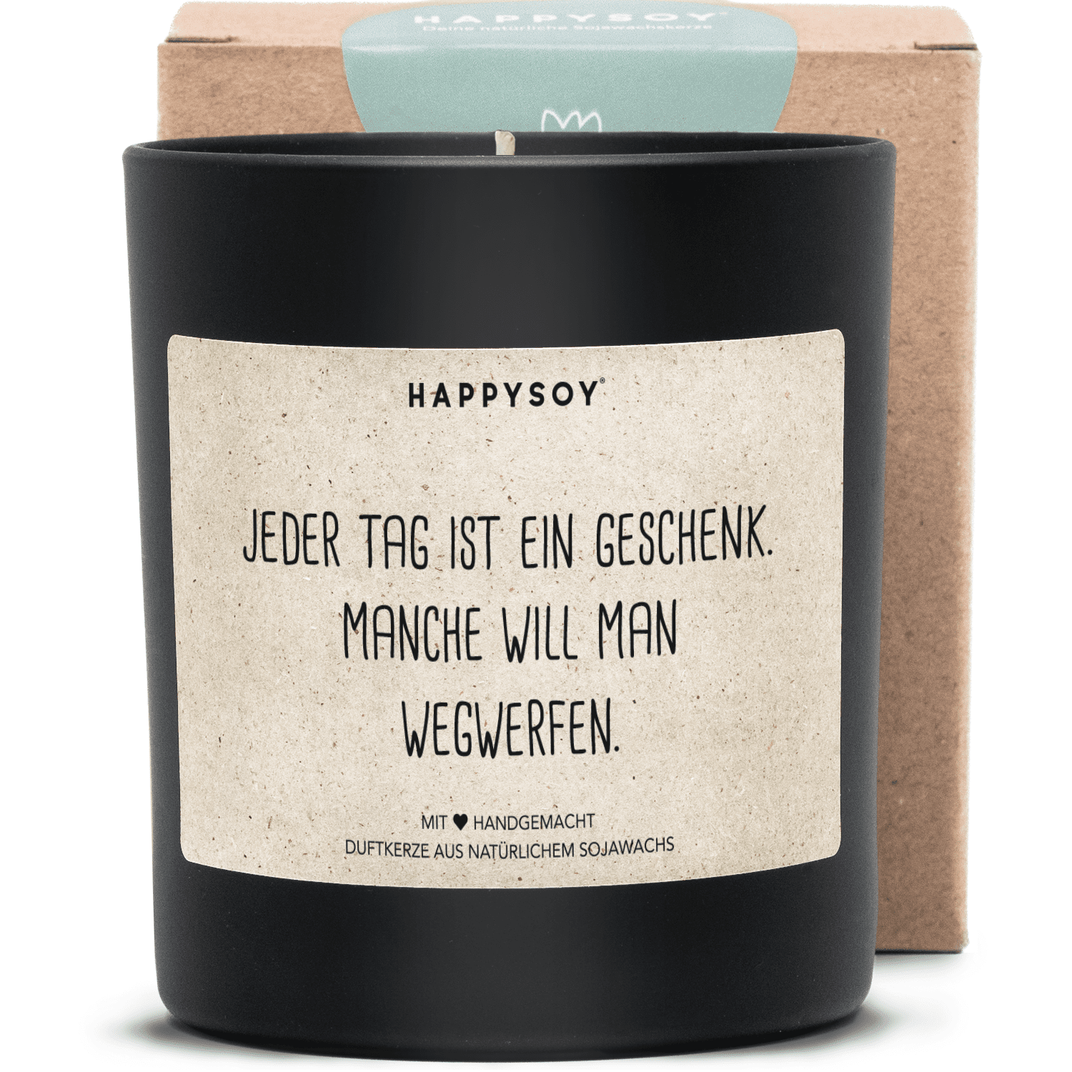 Duftkerze - Ich mach das morgen, oder nie. oder irgendwann, - Happysoy®