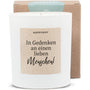 Duftkerze - In Gedenken an einen lieben Menschen! - Happysoy®